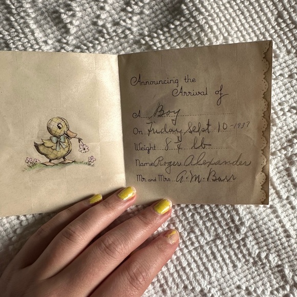 VTG Baby Shoer Invites & Cards - Picture 7 of 14